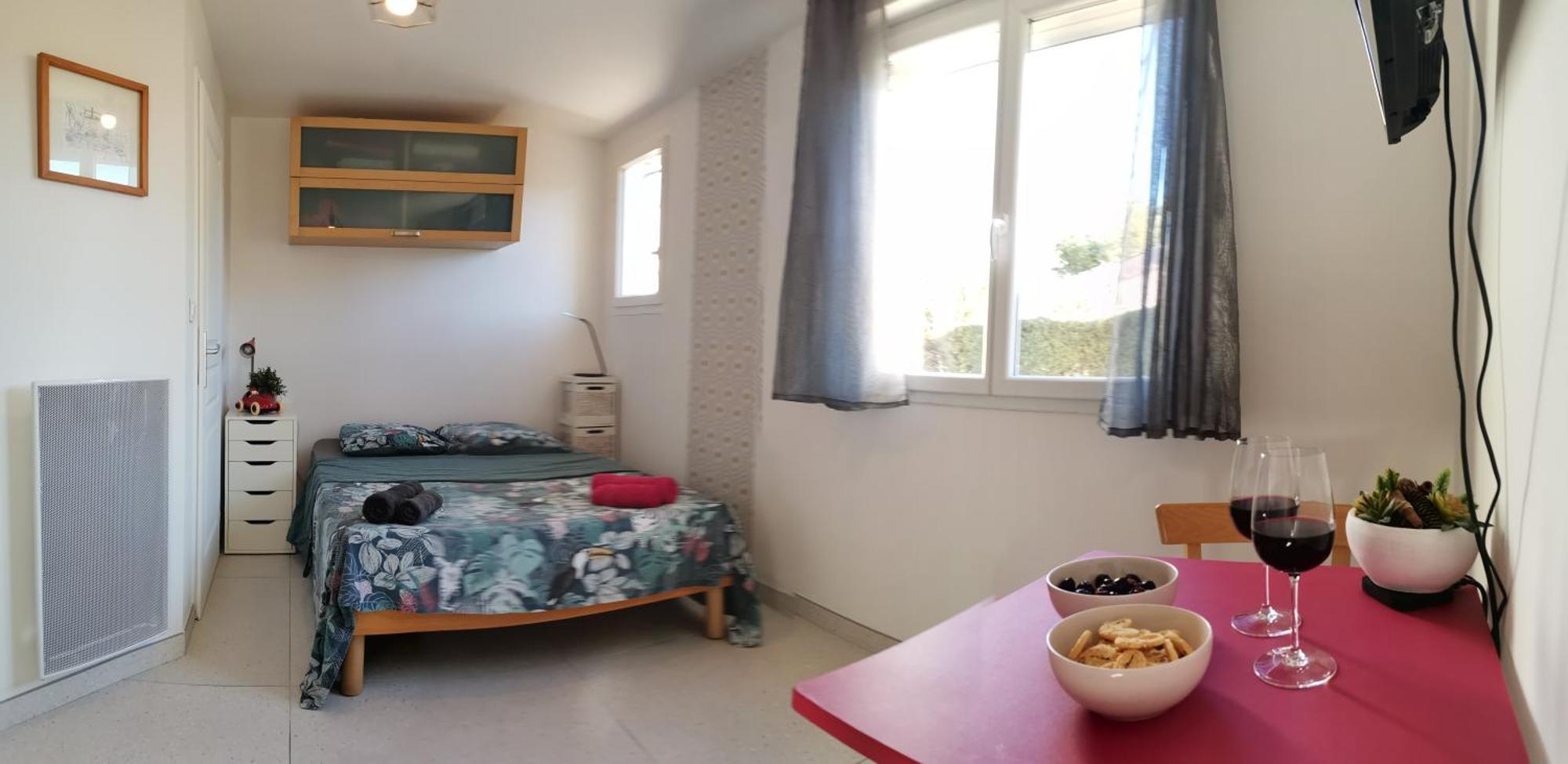 Studio Dans La Villa Les Cigales Лезіньян-Корб'єр Екстер'єр фото